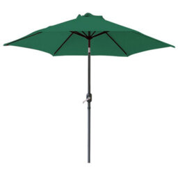 Rinse Bathrooms Outdoor Patio Garden Parasol 3M Sun Shade Umbrella Canopy W/crank Tilt Uv Protection Green - thumbnail 2