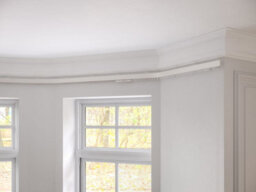 Curtains At Homes Aluminium Bendable Contour Corded Curtain Track Set With Overlap Arms - 175Cm - thumbnail 5