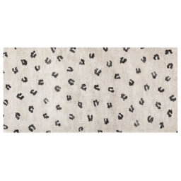 Beliani Rug Afis Beige 80 X 150 Cm Cotton - thumbnail 1