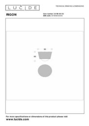 Lucide Rigon Flush Ceiling Light Diameter 9Cm Led 3000K - Matt Gold, Brass - thumbnail 5