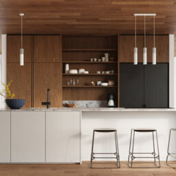 Sollux Lighting Borgio Concrete & Steel White 1 Light Classic Pendant Ceiling Light - thumbnail 6