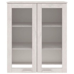 Berkfield Top For Highboard White 85X35X100 Cm Solid Wood Pine - thumbnail 5