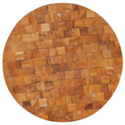 Berkfield Coffee Table 60X60X35 Cm Solid Teak Wood - thumbnail 5