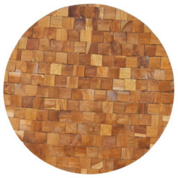 Berkfield Coffee Table 60X60X35 Cm Solid Teak Wood - thumbnail 6