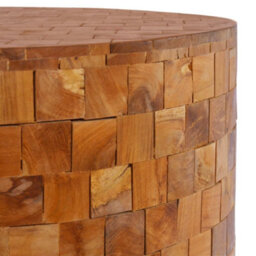 Berkfield Coffee Table 60X60X35 Cm Solid Teak Wood - thumbnail 2