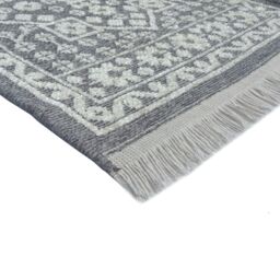 Vintage Medallion Grey Traditional Medium Rug, (L)170Cm X (W)120Cm - thumbnail 2