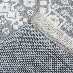 Vintage Medallion Grey Traditional Medium Rug, (L)170Cm X (W)120Cm - thumbnail 3