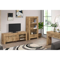 Birlea Compton Bookcase In Oak Effect - thumbnail 2