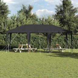 Walplus Party Tent Anthracite, White 600 X 400 X 266 Cm - thumbnail 4