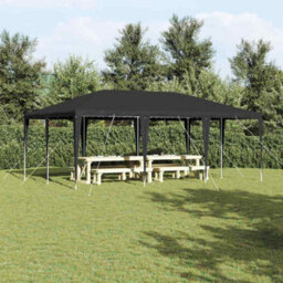 Walplus Party Tent Anthracite, White 600 X 400 X 266 Cm - thumbnail 1