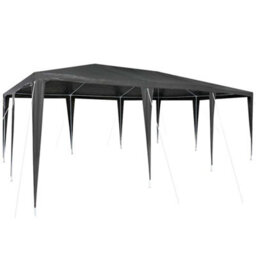 Walplus Party Tent Anthracite, White 600 X 400 X 266 Cm - thumbnail 2