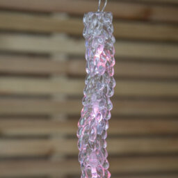 Samuel Alexander Set Of 10 Light Up Christmas Smart Icicle Lights With 50 Cool White & Multi-Coloured Leds - thumbnail 7