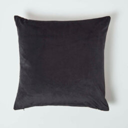 Homescapes Leopard Print Velvet Cushion 46 X 46 Cm - thumbnail 2