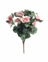 Best Artificial 27Cm Pink Azalea Plug Plant - Pot Not Included - thumbnail 4