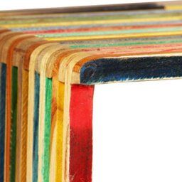 Berkfield Wall Shelf Set 3 Pieces Solid Reclaimed Teak Multicolour - thumbnail 4