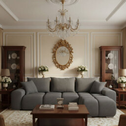 Galeria Corner Sofa Bed Has Storage Right Hand Grey