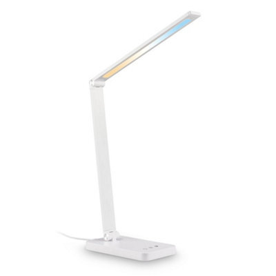 Briloner Led Desk Lamp White 4.8W 400Lm Cct Touch Dimmer Memory Usb-C Reading Office Light Colour Changing - image 1