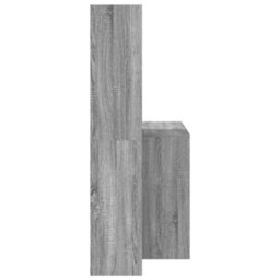 Walplus Desk With Shelf Grey Sonoma 138.5 X 55 X 143 Cm Engineered Wood - thumbnail 6