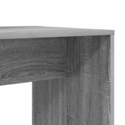 Walplus Desk With Shelf Grey Sonoma 138.5 X 55 X 143 Cm Engineered Wood - thumbnail 8