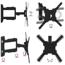 Walplus Tv Wall Mount For 32-55 Inch Screen Max Vesa 400X400 mm 35Kg - thumbnail 6