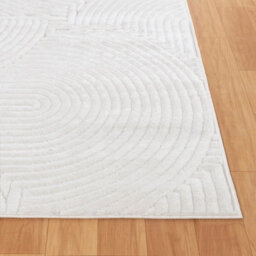 Livabliss Le Mans-Modern White 3D High & Low Pile Textured In- & Outdoor Rug 80 X 150 Cm Easy Care, Non Shedding - thumbnail 5