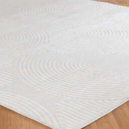 Livabliss Le Mans-Modern White 3D High & Low Pile Textured In- & Outdoor Rug 80 X 150 Cm Easy Care, Non Shedding - thumbnail 6