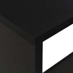 Berkfield Bar Table With 2 Table Tops Black 130X40X120 Cm - thumbnail 9