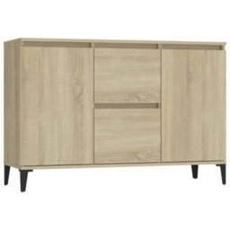 Vidaxl Sideboard Sonoma Oak 102X35X70 Cm Engineered Wood - thumbnail 2