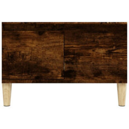 Vidaxl Coffee Table Smoked Oak 55X55X36.5 Cm Engineered Wood - thumbnail 7