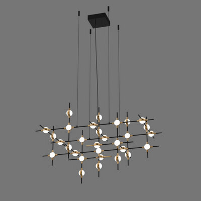 Luminosa Lighting Luminosa Provenza Modern Integrated Led Pendant Ceiling Light, 3000K - image 1