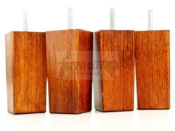 L&F 4X Replacement Furniture Legs Solid Wood 110mm High Sofas Chairs Settee Cabinets Legs M8 Tsp2055 - thumbnail 7