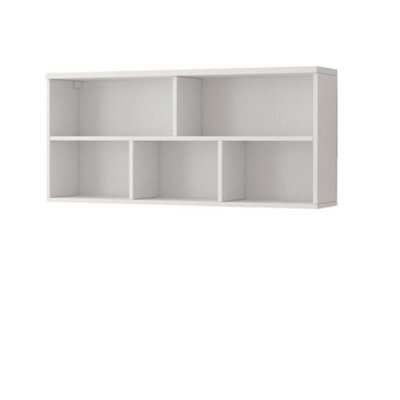 Arte Sleek White Matt Wall Shelf H500mm W1100mm D230mm - Versatile Storage For Modern Interior - image 1