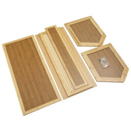 70Cm Stackable Bamboo Cabinet Home Storage Organiser - thumbnail 3