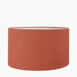 Pacific Lifestyle 40Cm Terracotta Table Lampshade Drum Floor Lamp Shade - thumbnail 2