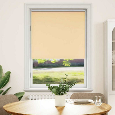 Walplus Beige Blackout Roller Blind 80 X 175 Cm - Complete Light Blocking With Thermal Coating - image 1