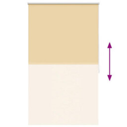 Walplus Beige Blackout Roller Blind 80 X 175 Cm - Complete Light Blocking With Thermal Coating - thumbnail 9