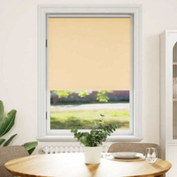 Walplus Beige Blackout Roller Blind 80 X 175 Cm - Complete Light Blocking With Thermal Coating - thumbnail 1