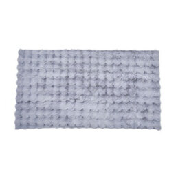 Living And Home Light Gray Thickened Faux Rabbit Fur Knitted Sofa Cushion Cover/sofa Throw, 150Cm W X 90Cm D - thumbnail 4