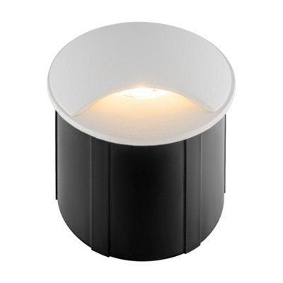 Luminosa Lighting Luminosa Outdoor Biscotti Integrated Led White Recessed Downlight Ip65