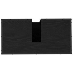 Walplus Bathroom Sink Cabinet Black Oak 65 X 33 X 60 Cm Engineered Wood - thumbnail 9