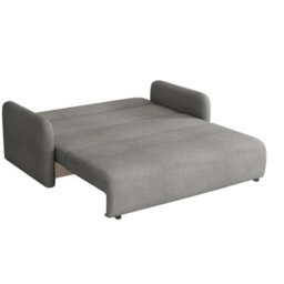 Viva Sun Iv Sofa Bed With Sleeping Function And Storage Compartment Chipboard Metal Legs 170X103X85Cm White - thumbnail 4
