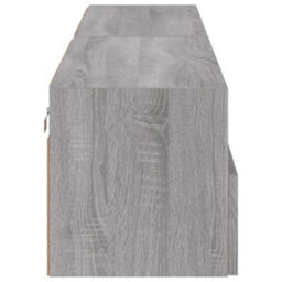 Berkfield Durable Tv Wall Cabinets 2 Pcs Grey Sonoma 80X30X30 Cm Engineered Wood - thumbnail 9