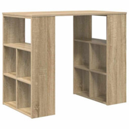 Berkfield Corner Desk Sonoma Oak Mdf Medium Sonoma Oak Corner Desk - thumbnail 6