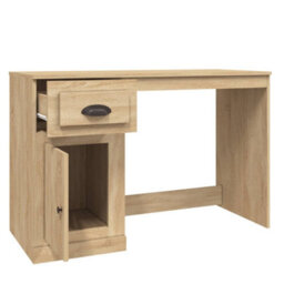 Berkfield Desk With Drawer Sonoma Oak 115X50X75 Cm Engineered Wood - thumbnail 8