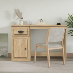 Berkfield Desk With Drawer Sonoma Oak 115X50X75 Cm Engineered Wood - thumbnail 1