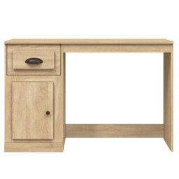 Berkfield Desk With Drawer Sonoma Oak 115X50X75 Cm Engineered Wood - thumbnail 6