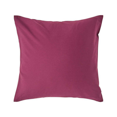 Homescapes Plum Continental Egyptian Cotton Pillowcase 200 Tc, 40 X 40 Cm - image 1