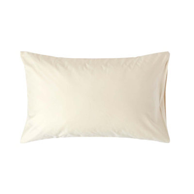 Homescapes Cream Egyptian Cotton Housewife Pillowcase 1000 Tc - image 1