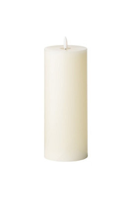 Luxe Collection Natural Glow 3.5X9 Led Wax Candle With Timer - image 1