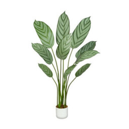 Artificial Bird Of Paradise Tree W/plastic Planter And Artificial Moss For House 110 Cm - thumbnail 1